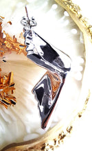 Folded Chunky Hoops Sterling Silver 925 , Electroform