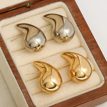 Teardop/Water Drop Earrings for Women Hypoallergenic Sterling Silver 925 Gold plated 18k and Silver Variant